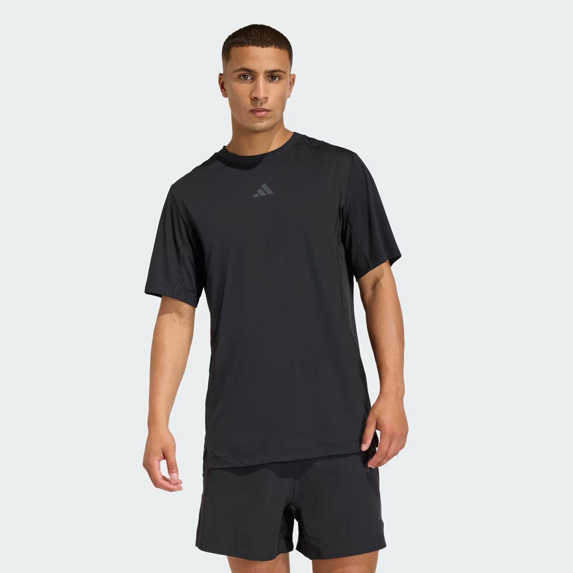  Áo T-shirt tập luyện adidas D4T Primelift 3 sọc Nam - KE9937 