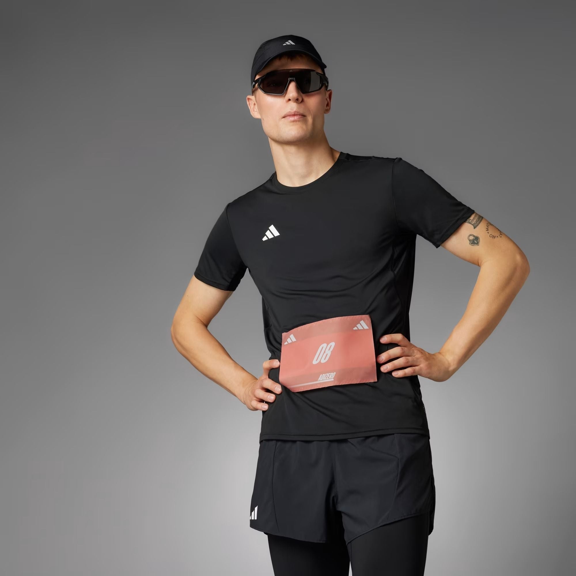  Áo T-shirt chạy bộ adidas Adizero Essentials Nam - IN1156 