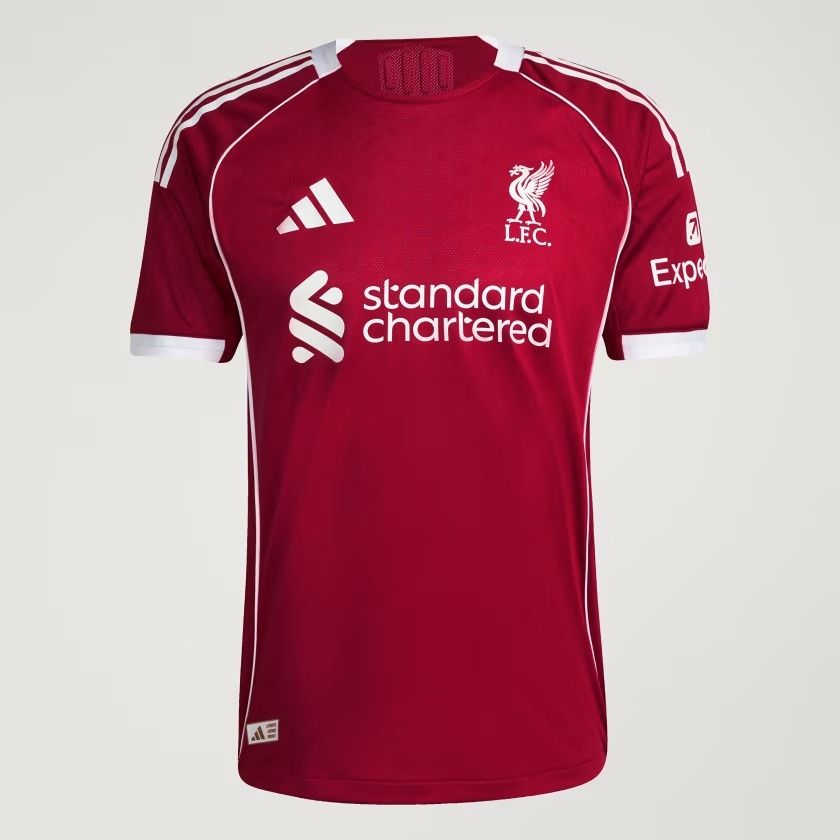  Áo jersey bóng đá adidas Sân nhà Liverpool FC 25/26 Nam - JY4237 