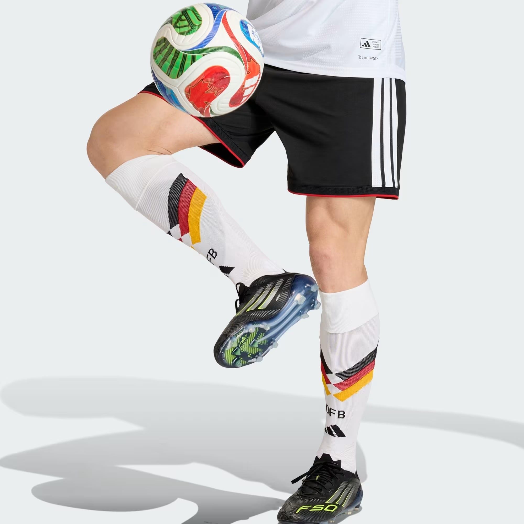  Quần short bóng đá adidas Sân nhà Đức 26 Replica Nam - JN2073 