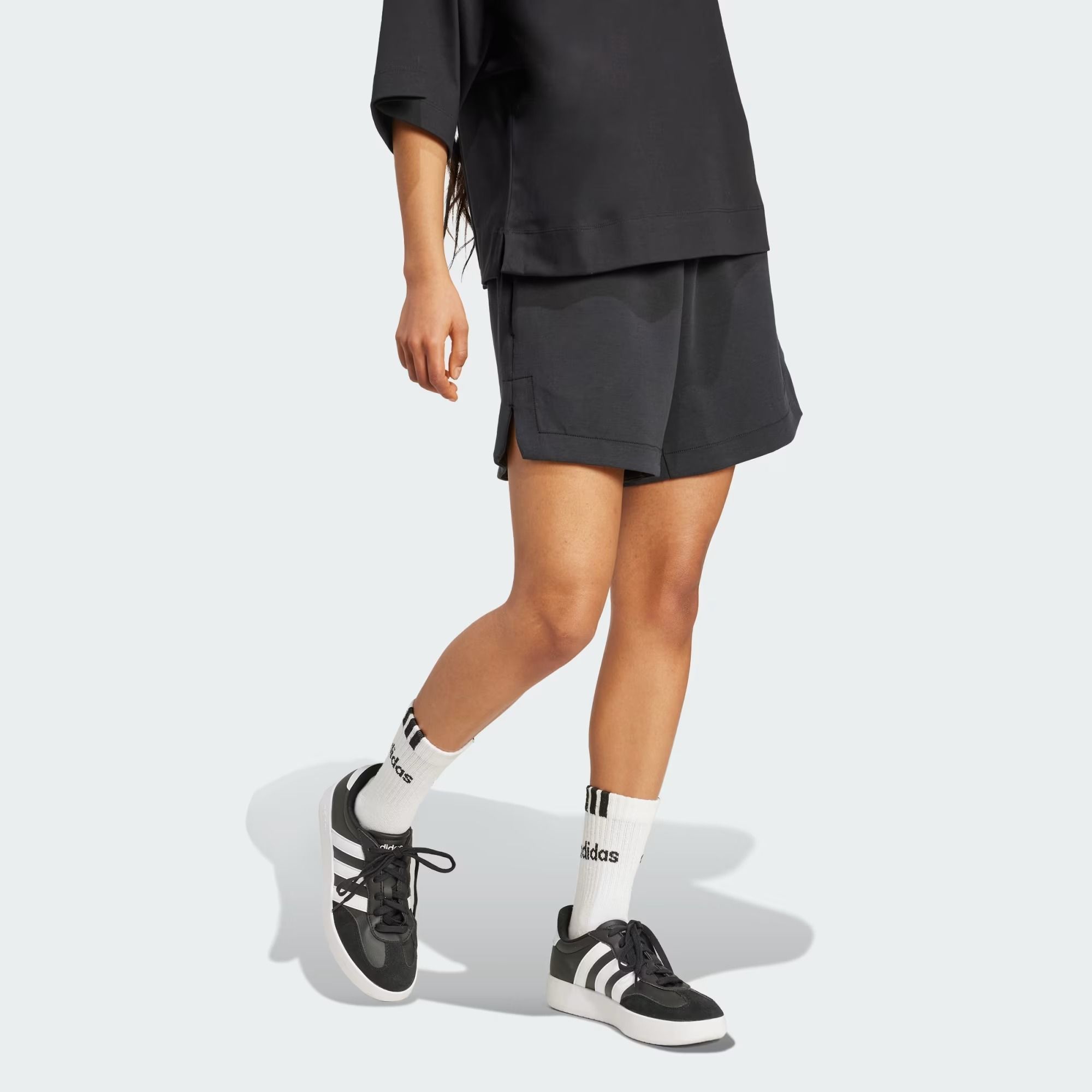  Quần short adidas  Soft Lux Nữ - JM3751 