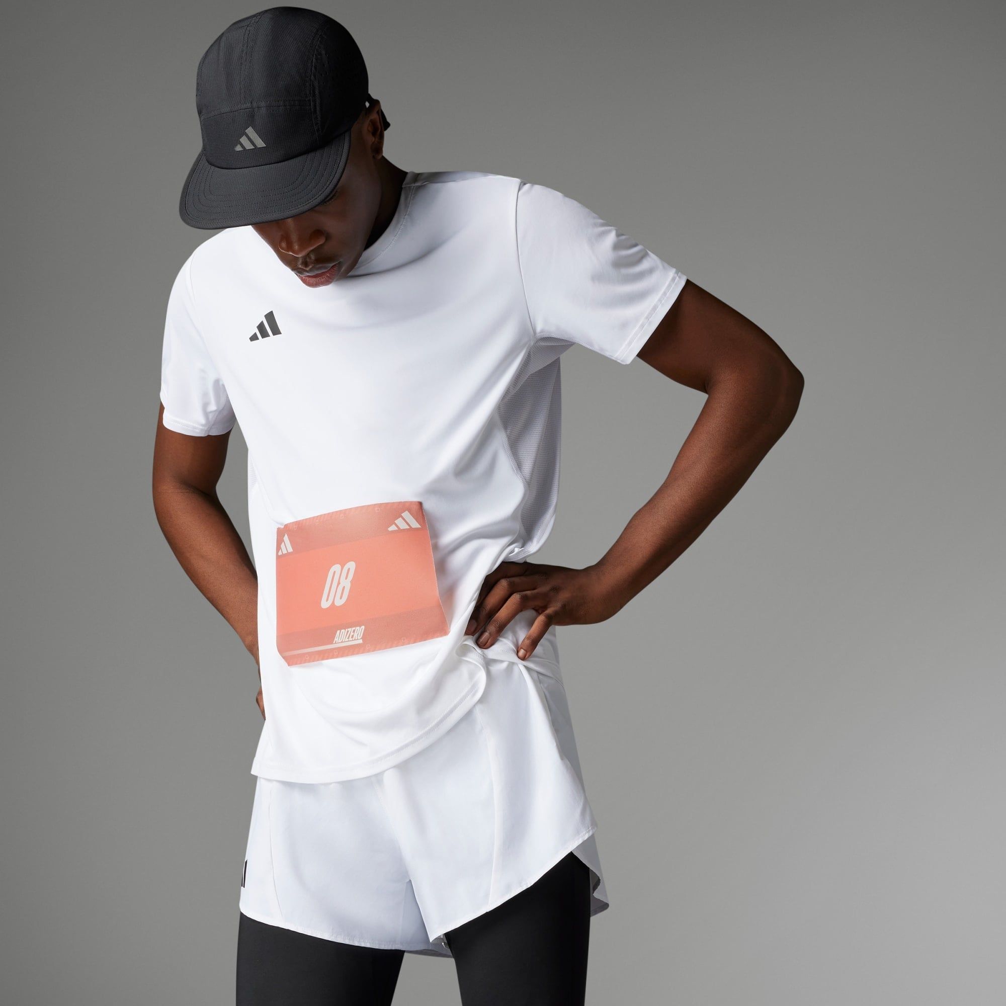  Áo T-shirt chạy bộ adidas Adizero Essentials Nam - IN1157 
