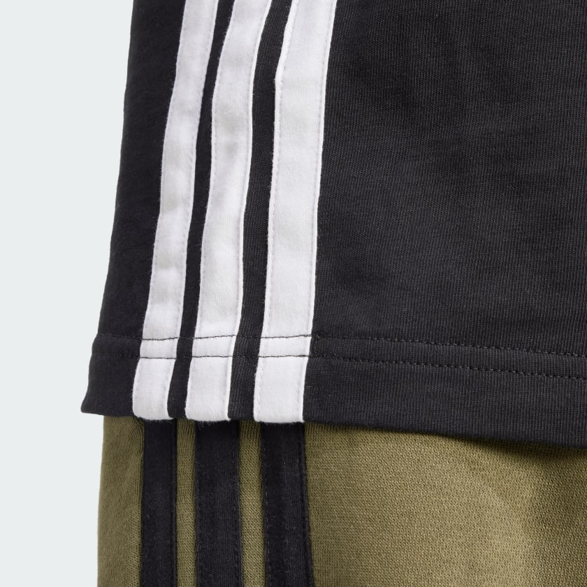  Áo T-shirt adidas Essentials 3 sọc Nam - JD1906 