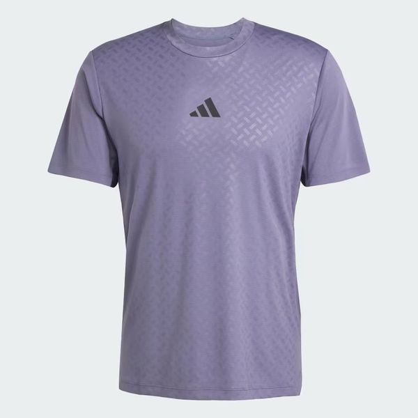  Áo T-shirt tập luyện adidas Primelift 3 sọc Nam - JV9714 
