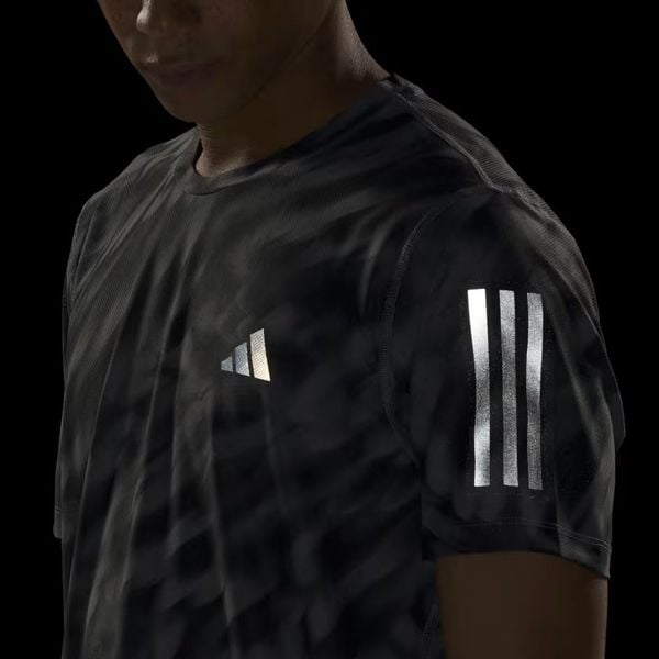  Áo T-shirt chạy bộ adidas Own the Run Allover Nam - JZ5476 