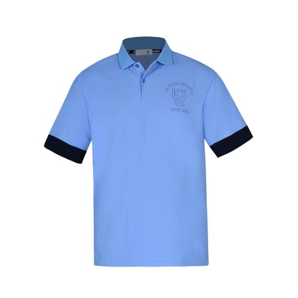  Áo Polo le coq sportif Nam QMMXJA40V-BL 