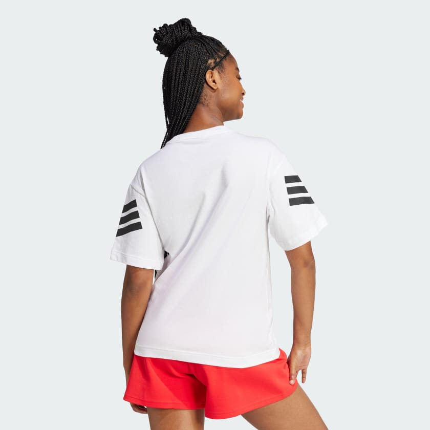 Áo T-shirt adidas Future Icons 3 sọc Nữ - JE0238 