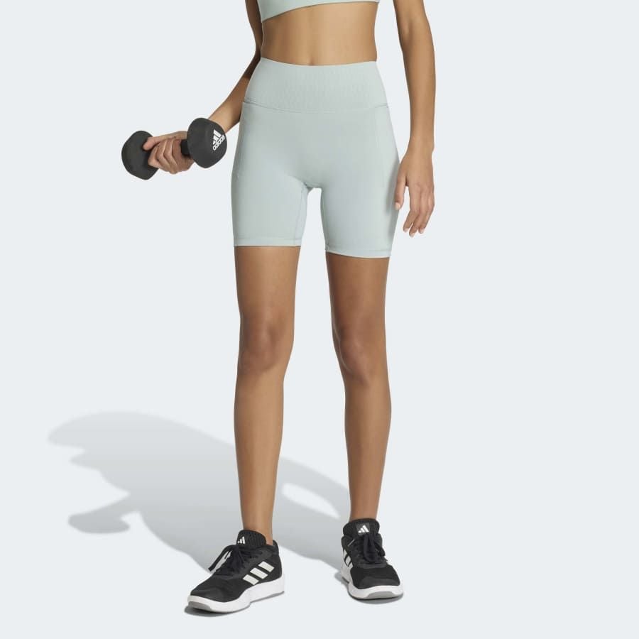  Quần short legging tập luyện adidas Optime Power Nữ - KF1044 