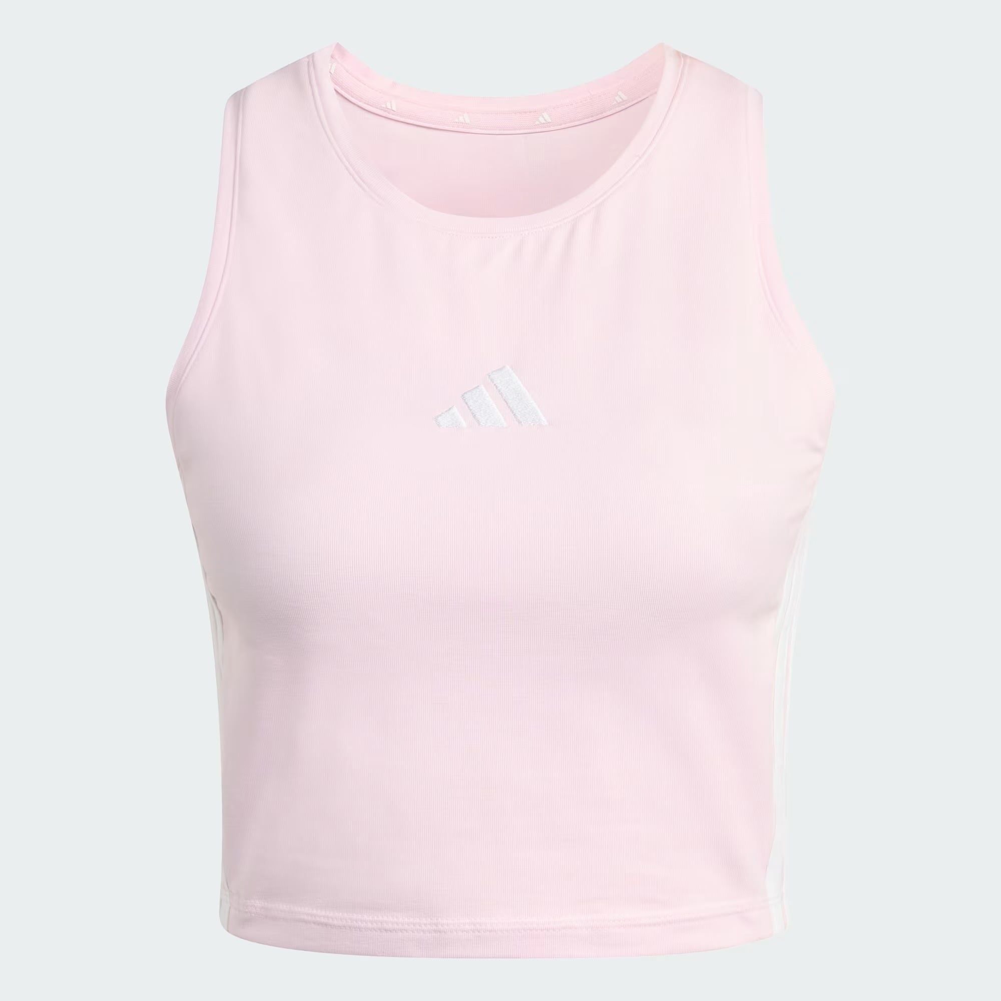 Áo crop top adidas Essentials 3 gạch Nữ - KC5182 
