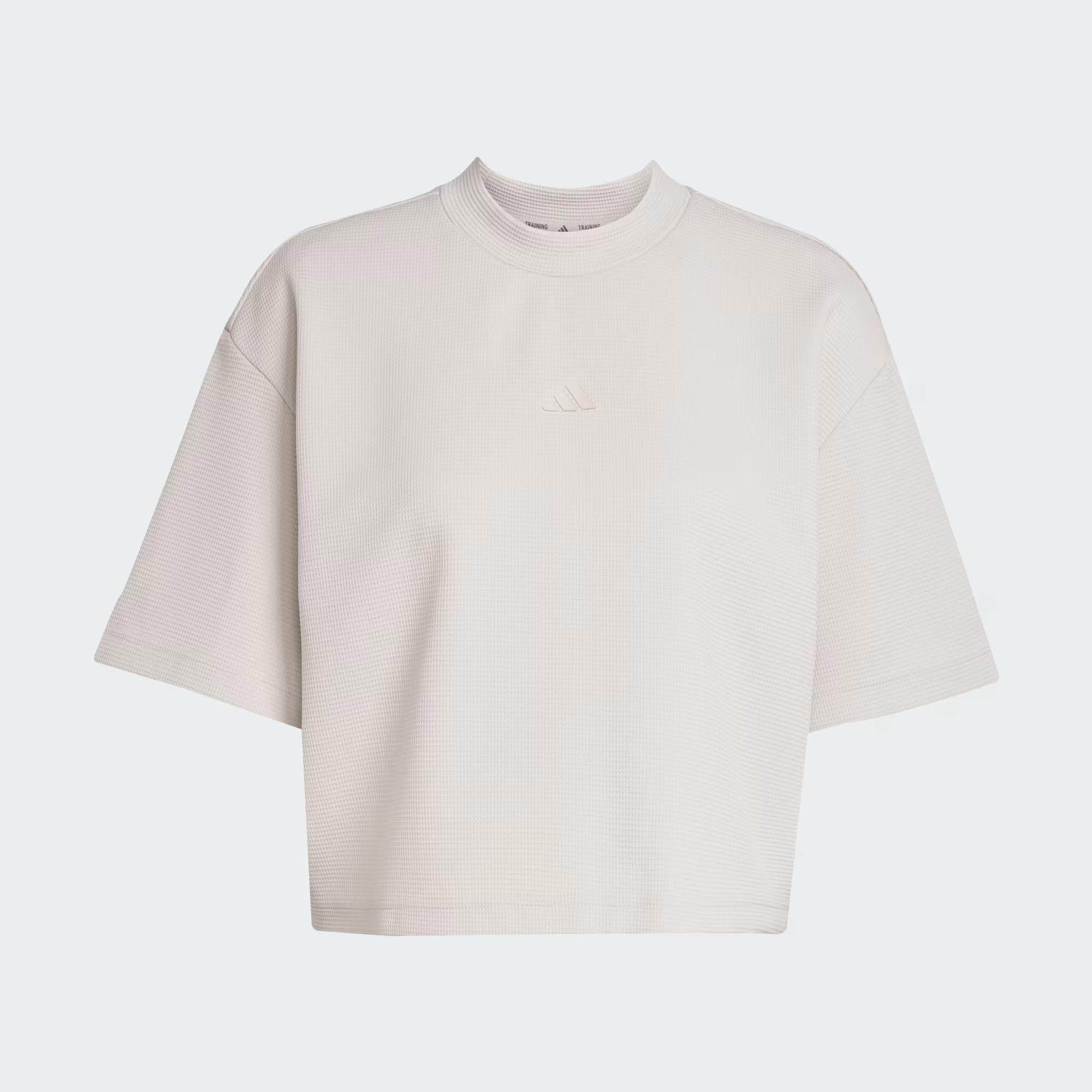  Áo T-shirt tập luyện adidas Waffle Yoga Motion Nữ - JM4476 