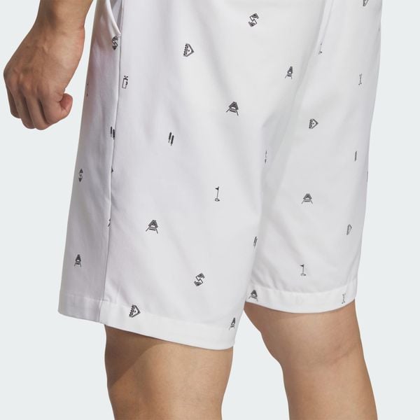  Quần short golf adidas Monogrum Nam - JY8270 