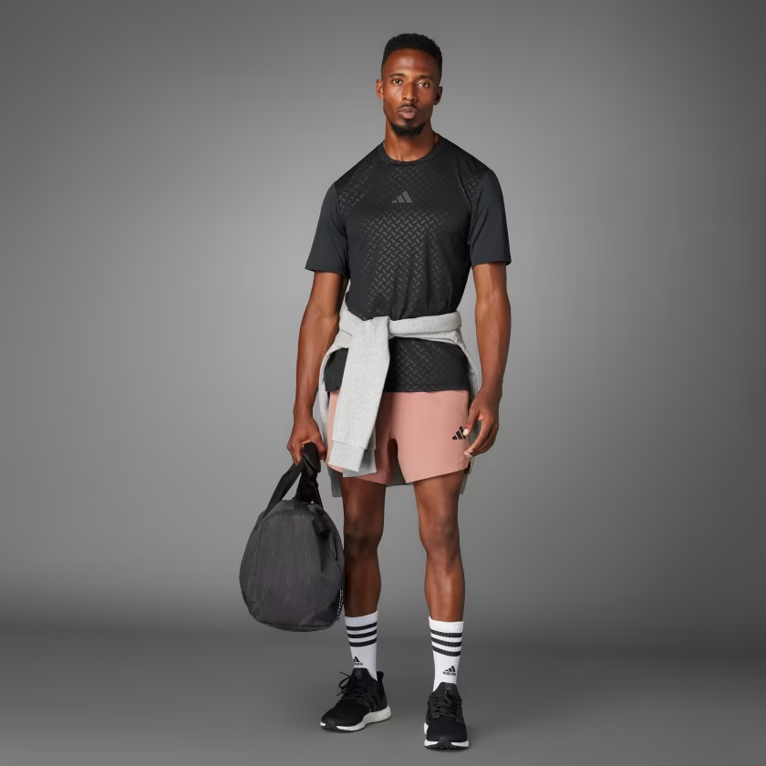  Áo T-shirt tập luyện adidas Power 3 sọc Nam - JI8215 