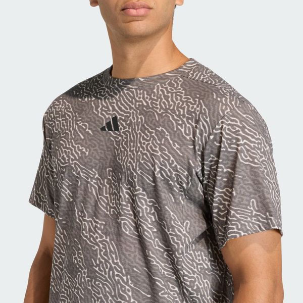  Áo T-shirt tập luyện adidas D4T Power AOP Nam - KF3098 