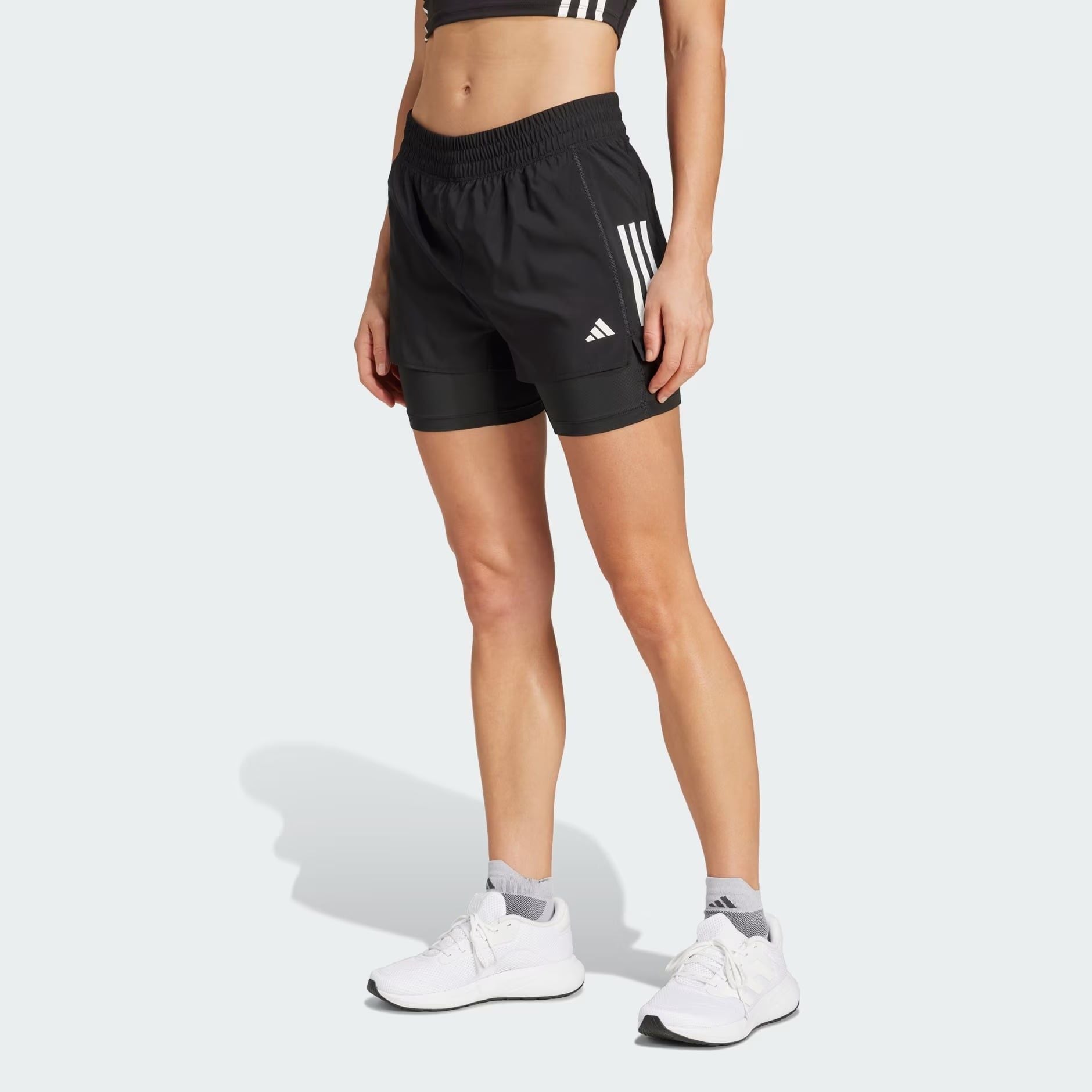  Quần short chạy bộ adidas Own the Run Climacool 2 trong 1 Nữ - JM7644 