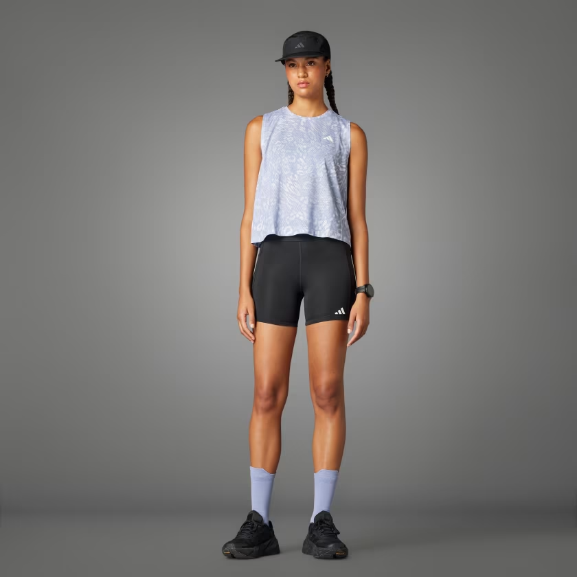  Áo Tank Top chạy bộ adidas Own the Run CLIMACOOL 3 Sọc Nữ - JD7763 