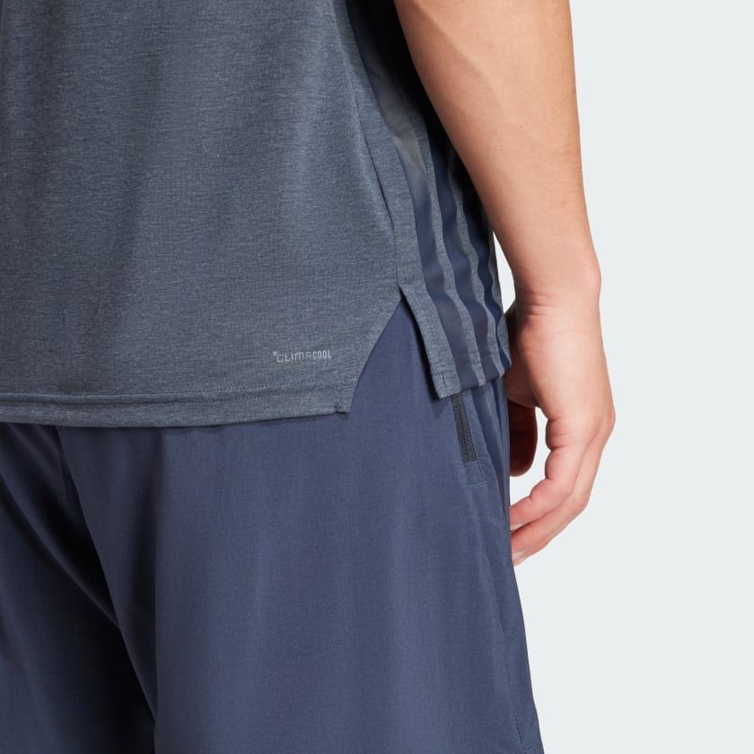  Áo T-shirt tập luyện adidas Designed 4 Training 3 sọc Nam - JI8129 