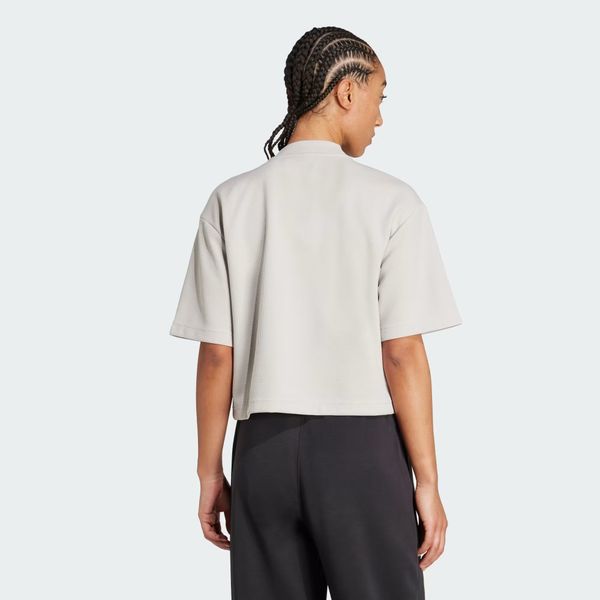  Áo T-shirt tập luyện adidas Waffle Yoga Motion Nữ - JM4476 