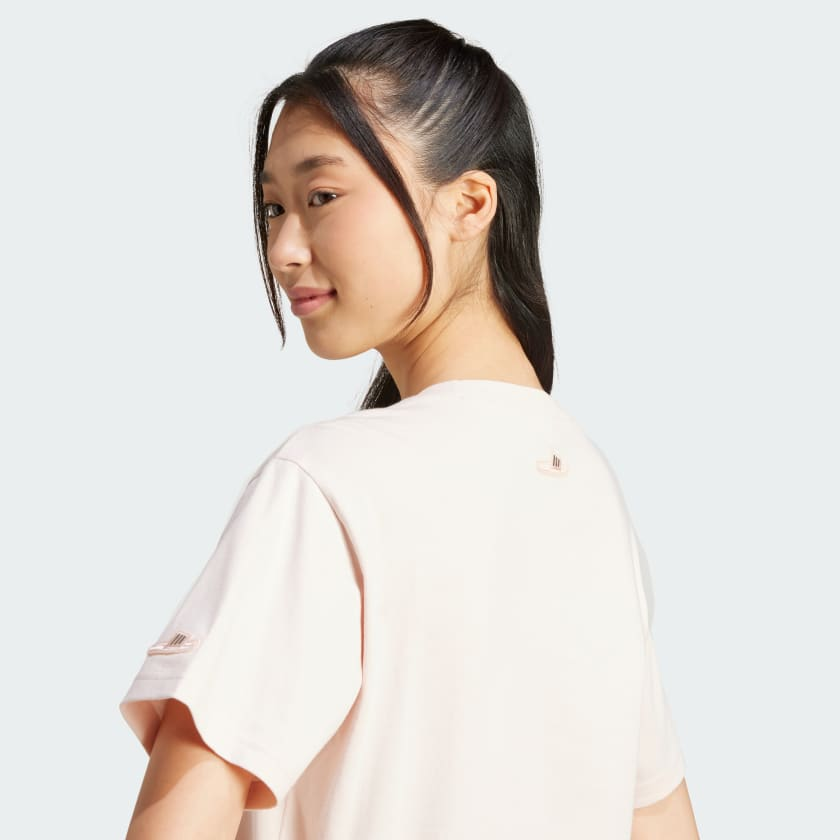  Áo T-shirt adidas Graphic Lounge Slide Nữ - JN8270 