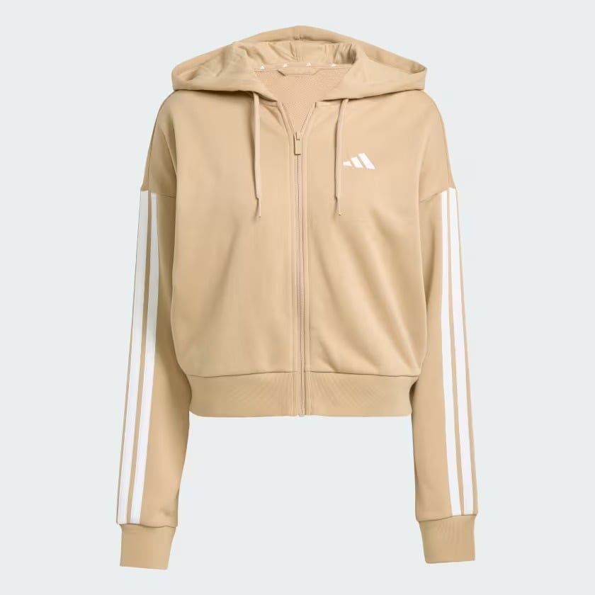  Áo hoodie adidas Essentials 3 sọc Nữ - JY3133 