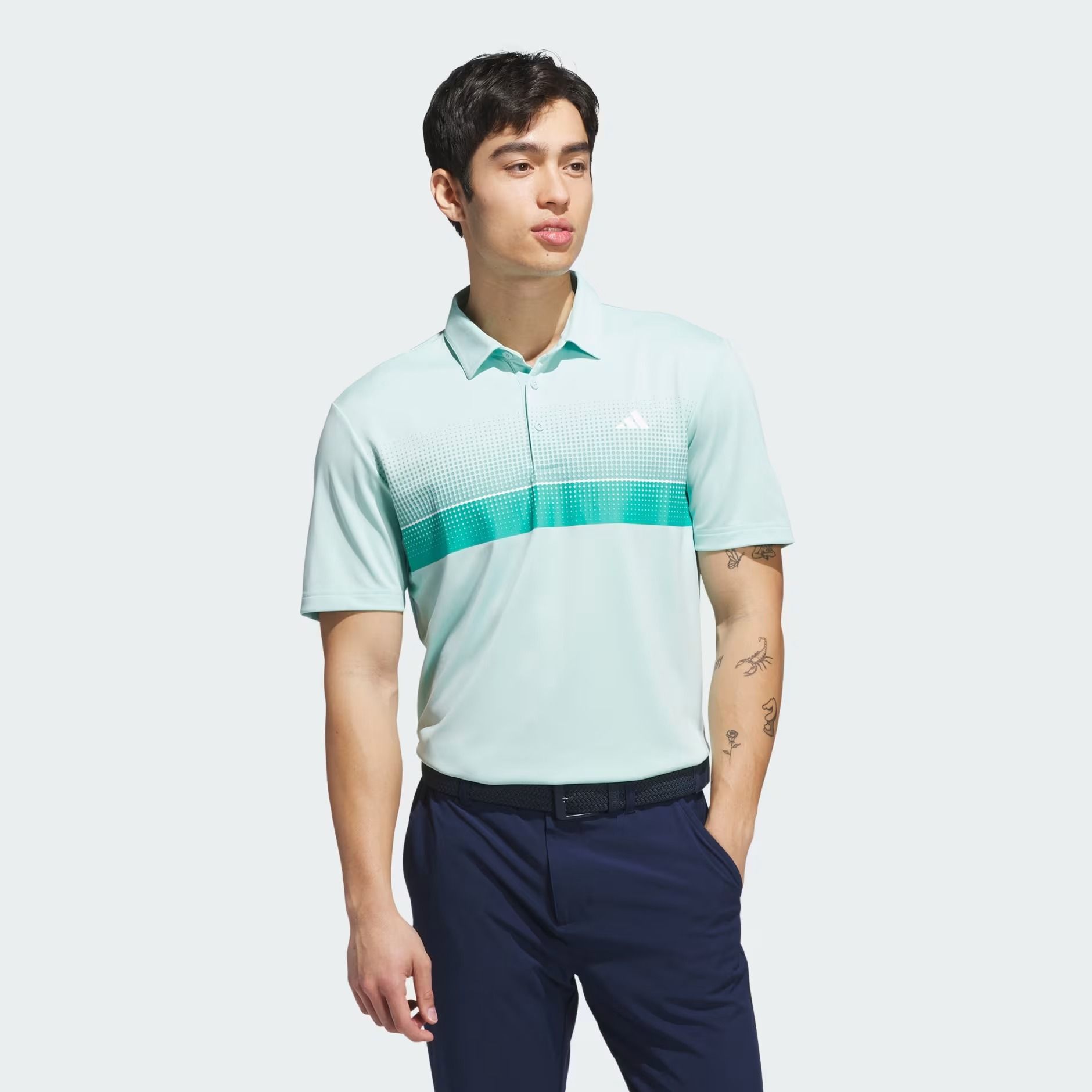 Áo Polo golf adidas Performance Allover Nam - JL5247 