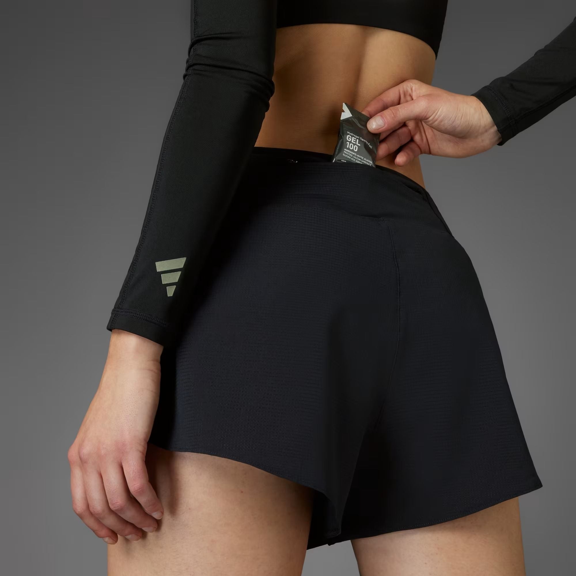  Quần short chạy bộ adidas Adizero Nữ - JM3648 