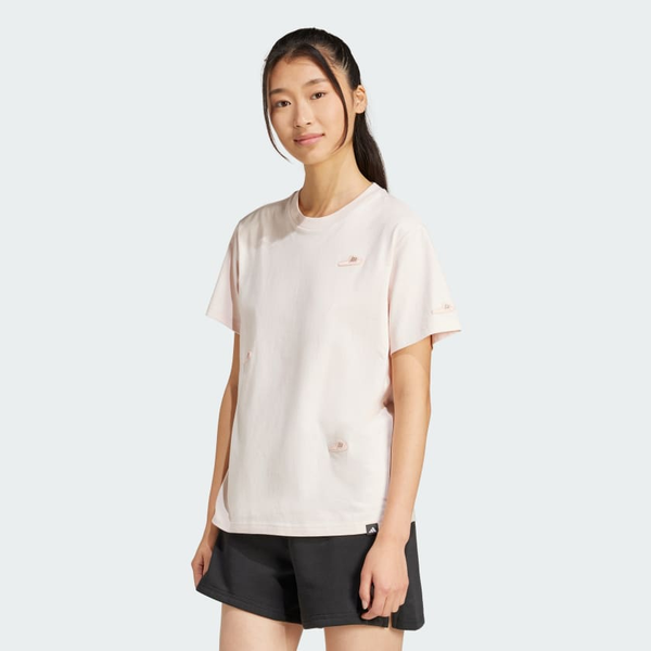  Áo T-shirt adidas Graphic Lounge Slide Nữ - JN8270 