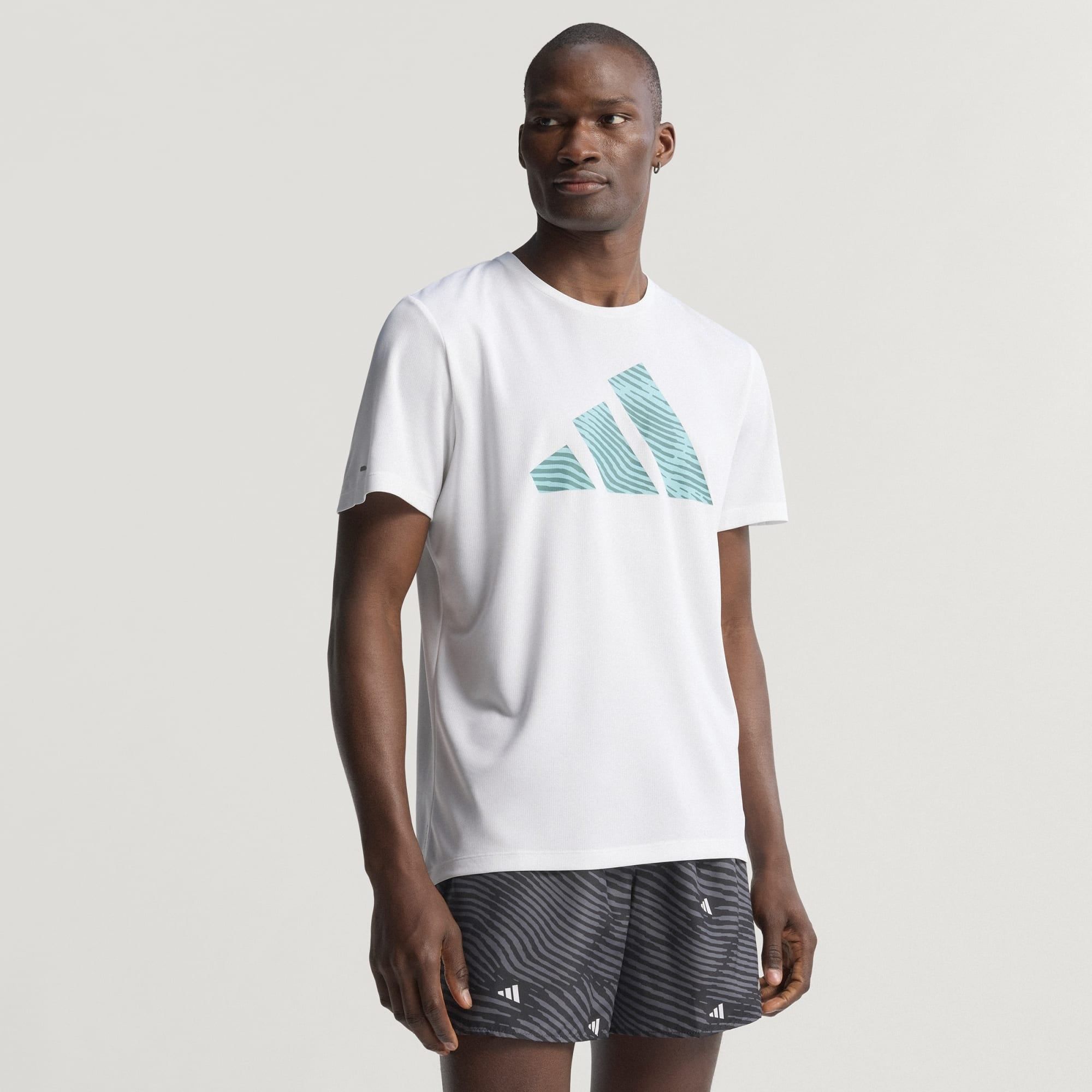  Áo T-shirt chạy bộ adidas Adi365 Essentials Brand Love Nam - JM5740 