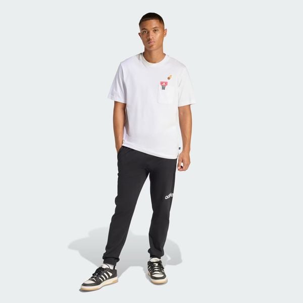  Áo T-shirt adidas Mini Basketball Nam - KB2527 