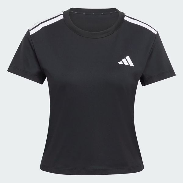  Áo T-shirt tập luyện adidas Hyperglam 3 gạch Nữ - KC7639 