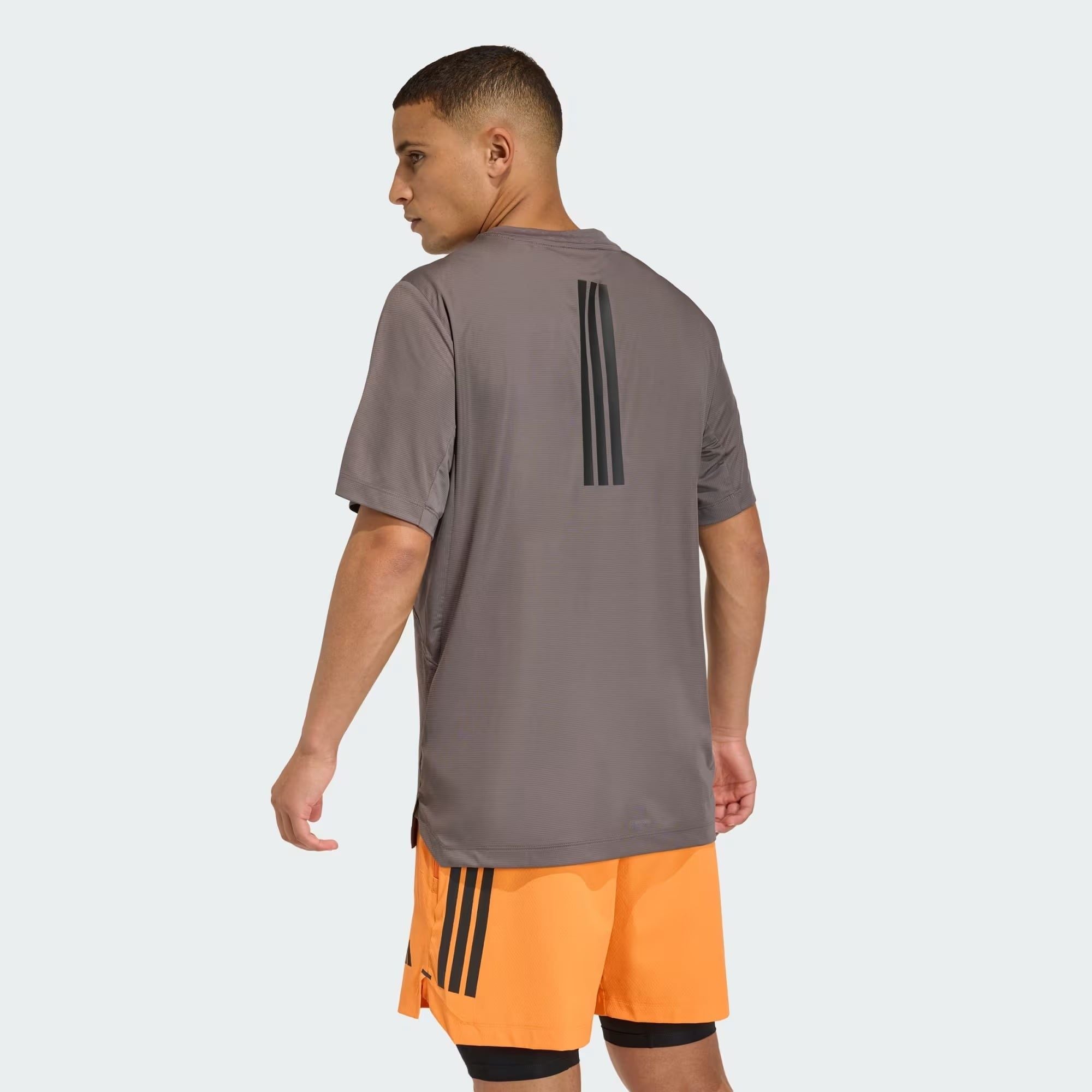  Áo T-shirt tập luyện adidas D4T Primelift 3 sọc Nam - KE9936 