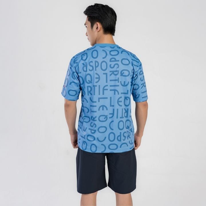  Áo T-shirt le coq sportif Nam QMMXJA02V-BL 