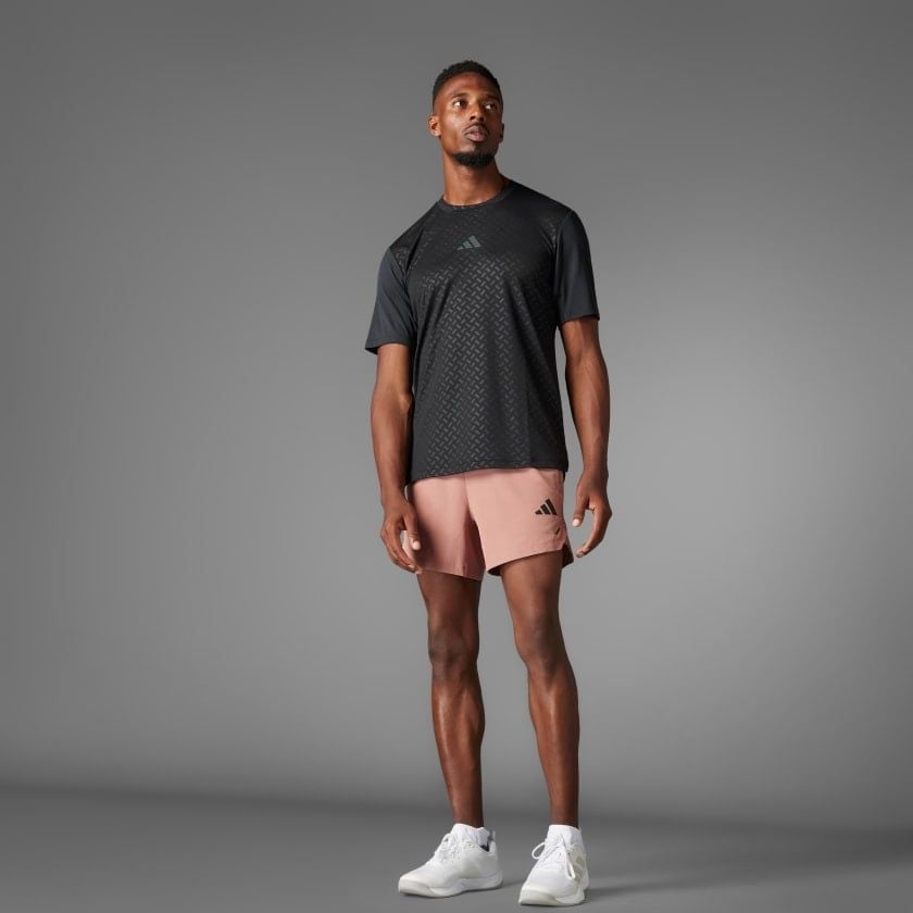  Quần short tập luyện adidas Power 3 sọc Nam - JI8207 
