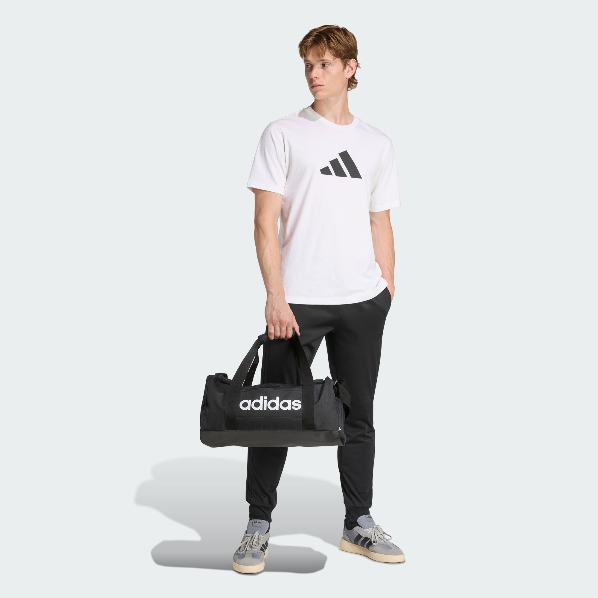  Túi trống adidas Linear cỡ nhỏ Unisex - JE8343 