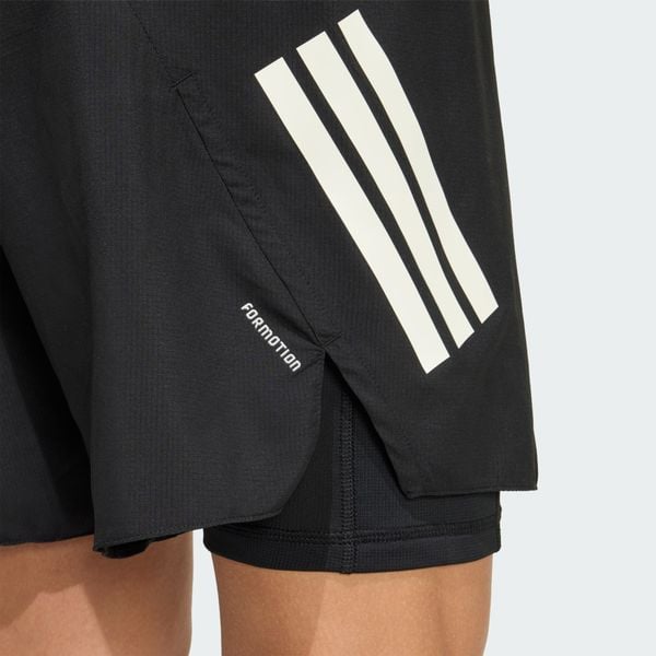  Quần short chạy bộ adidas adi365 Formotion 2 trong 1 Nam - JZ7711 