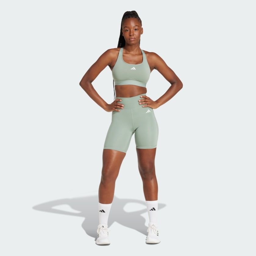  Quần short legging tập luyện adidas Optime Essentials 7 In Nữ - JI5522 