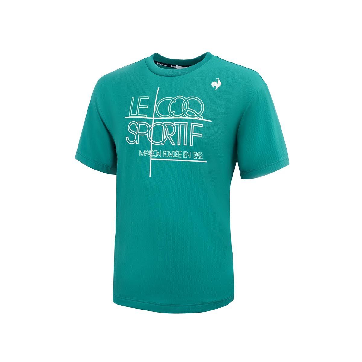  Áo T-shirt le coq sportif Nam LT5SHT03MV-GR00 