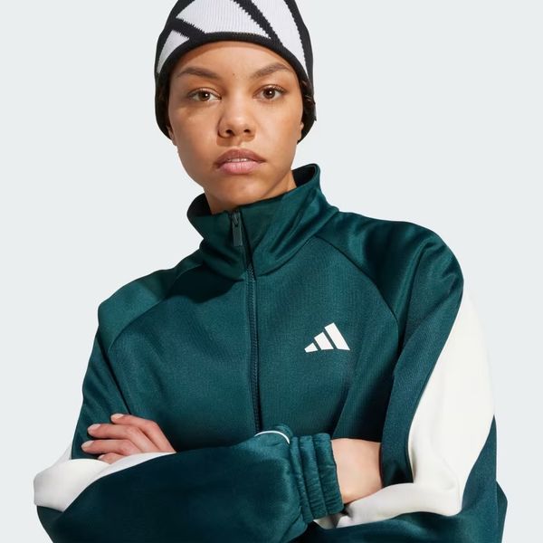  Áo khoác nỉ adidas Stadium 3 sọc Nữ - JW0528 