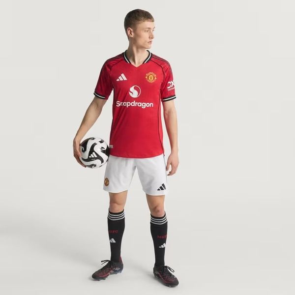  Áo jersey bóng đá adidas Sân nhà Manchester United 25/26 Nam - JI7429 