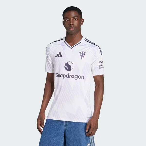  Áo jersey bóng đá adidas sân khách Manchester United 25/26 Nam - JI7423 
