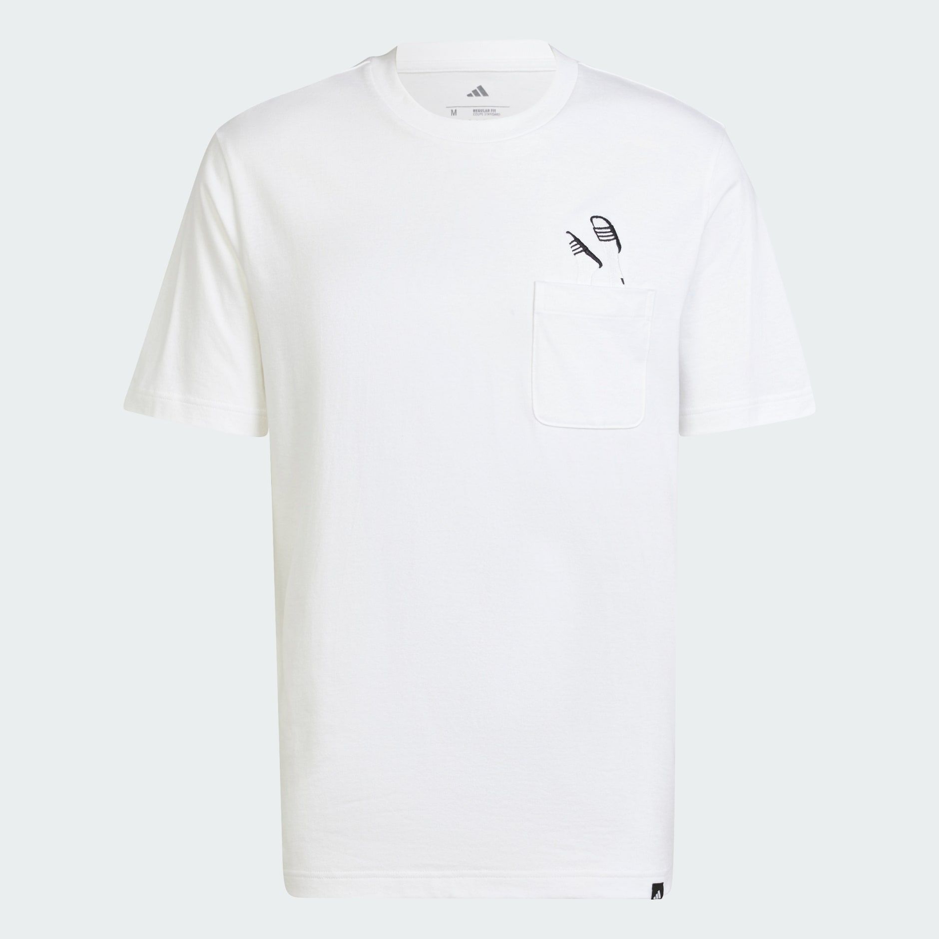  Áo T-shirt adidas Lounge Slides có túi Nam - JC5282 