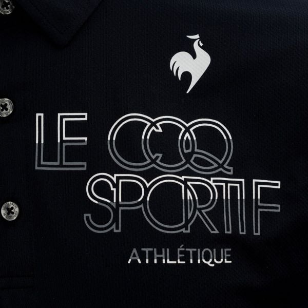  Áo Polo le coq sportif Nam LT5SHS42MV-BK00 