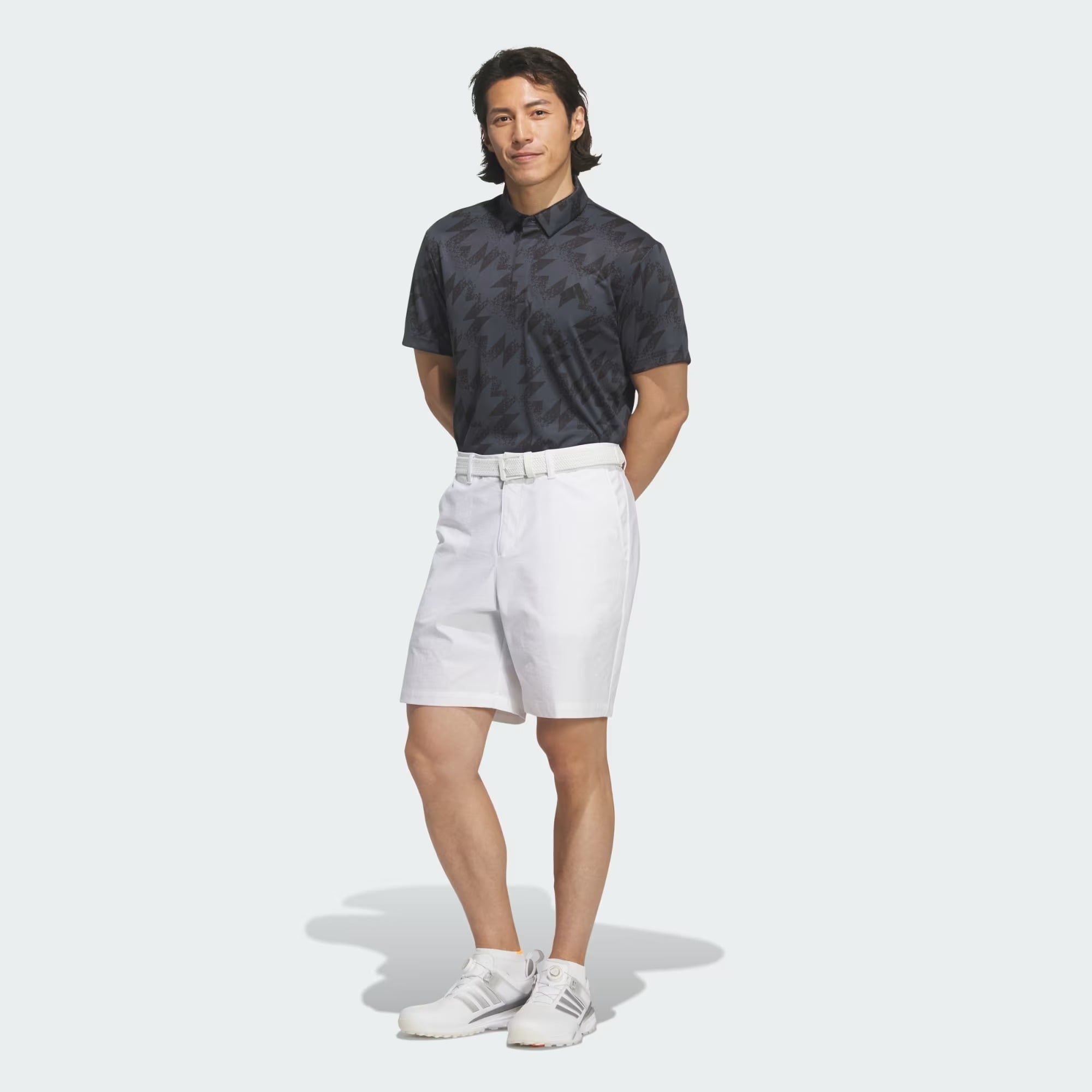  Áo Polo golf adidas AOP Nam - JY8225 