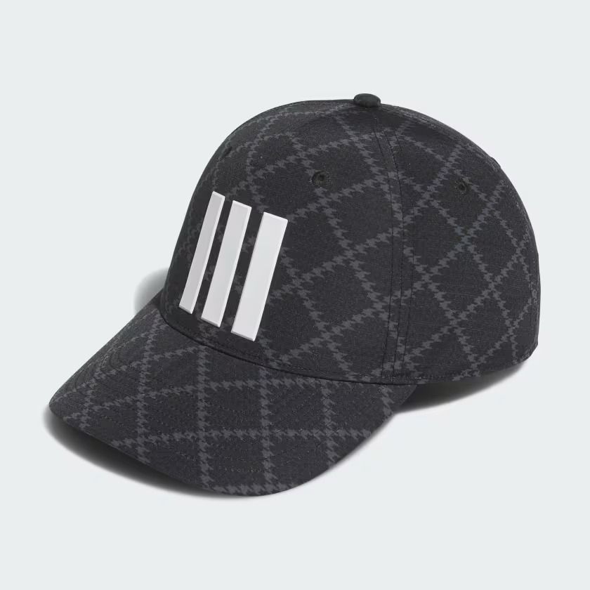  Mũ lưỡi trai golf adidas Tour Houndstooth 3 sọc Nam - KB0493 