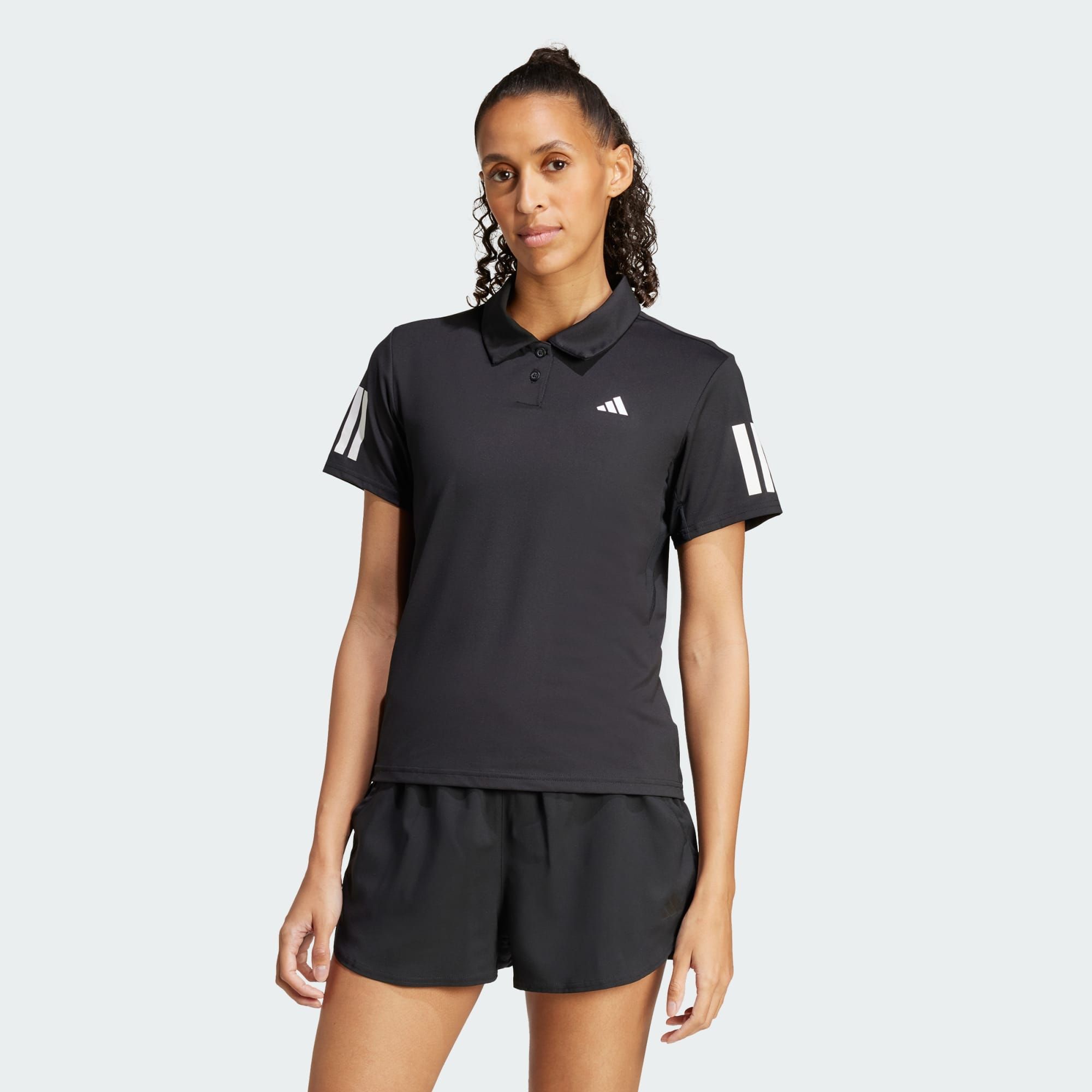  Áo Polo tennis/pickleball adidas Climacool Club 3 sọc Nữ - JP1802 