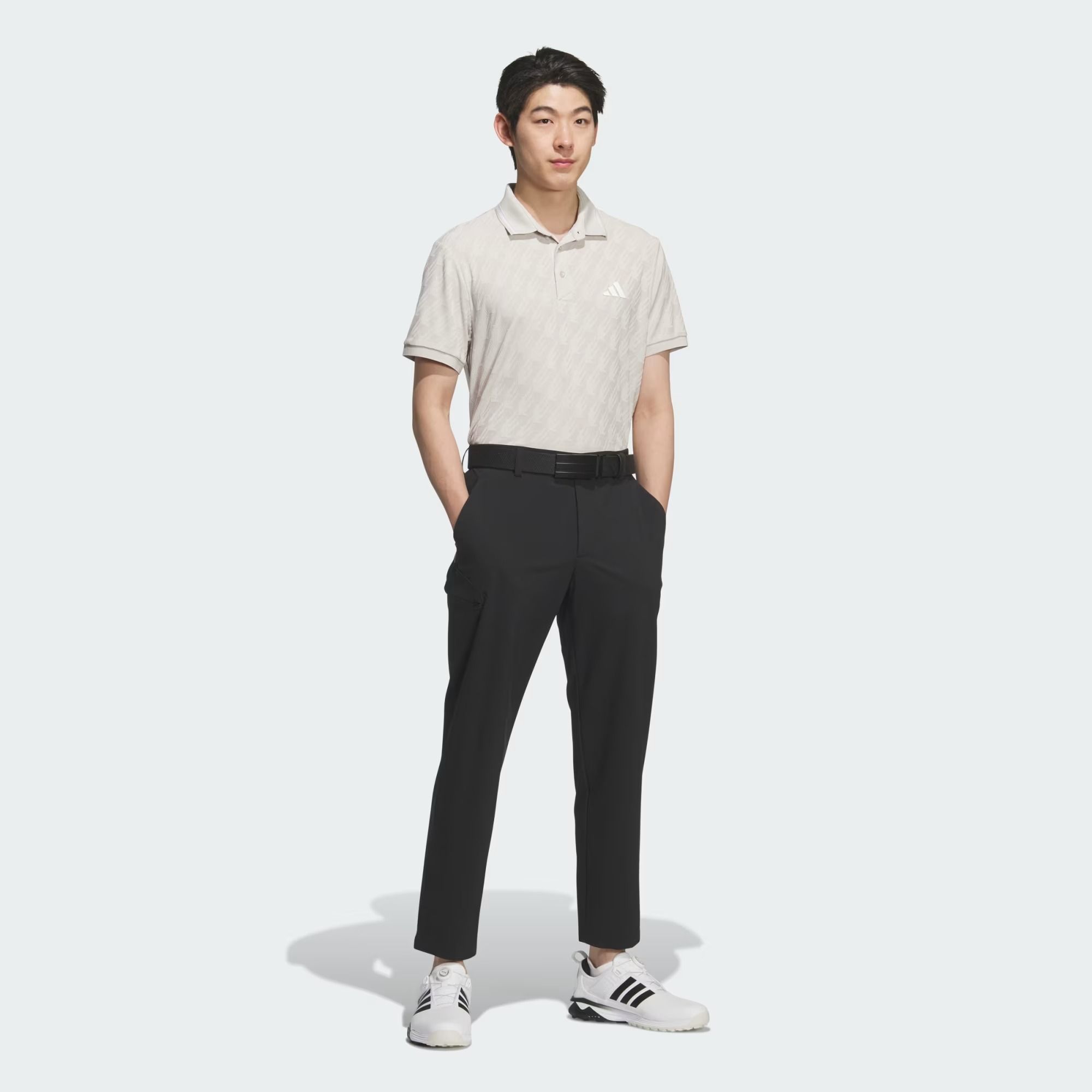  Áo Polo golf adidas Jacquard Nam - JY8233 
