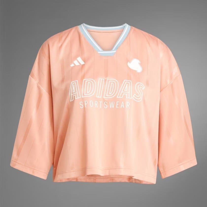  Áo jersey adidas Tiro Oversize 3 sọc Nữ - JG4095 