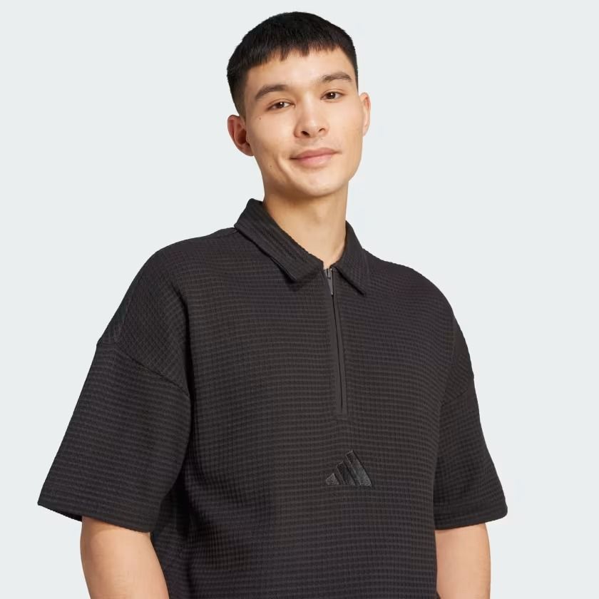  Áo Polo adidas All SZN Waffle Nam - JL6545 