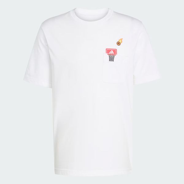  Áo T-shirt adidas Mini Basketball Nam - KB2527 