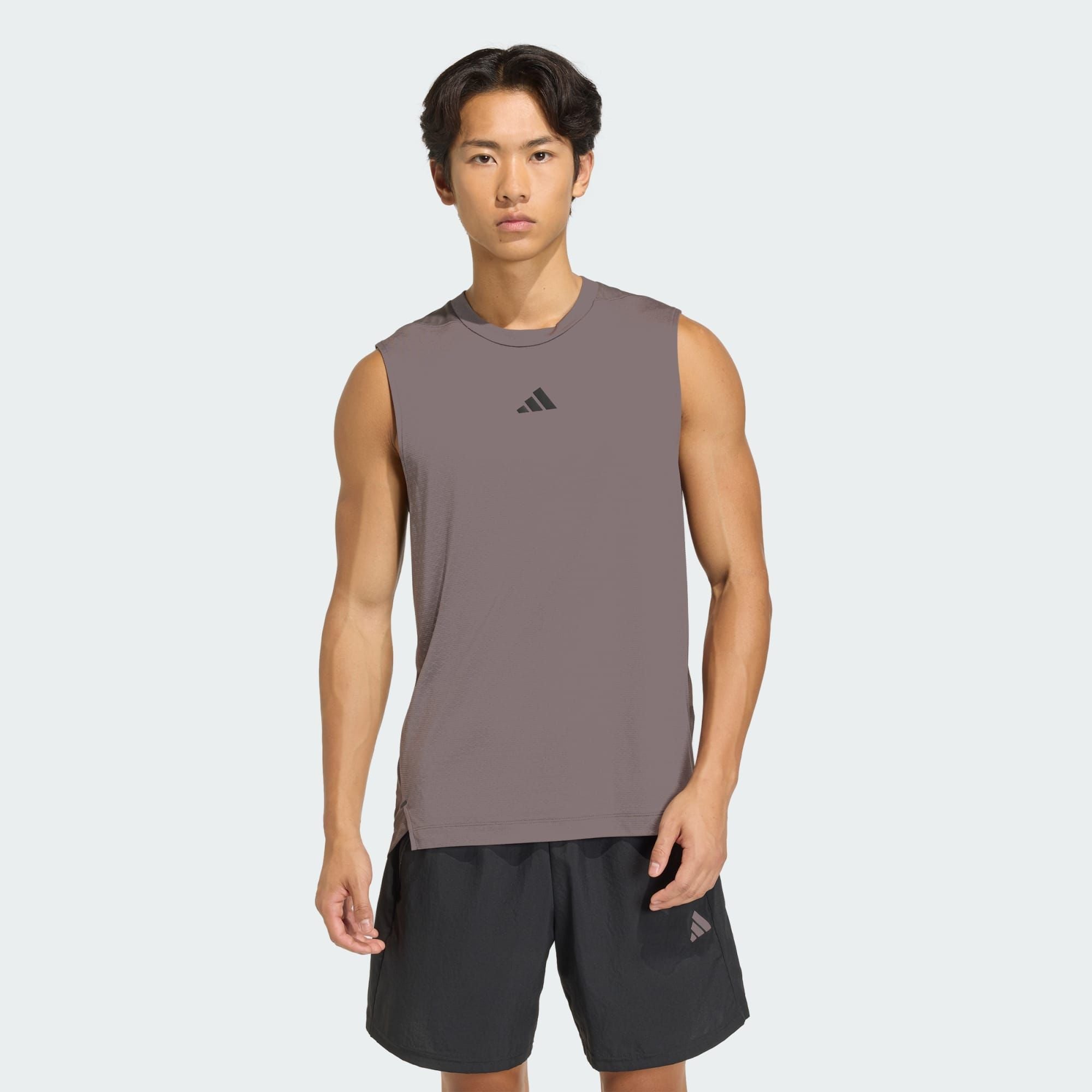  Áo Tank Top tập luyện adidas D4T Primelft 3 sọc Nam - KD0375 