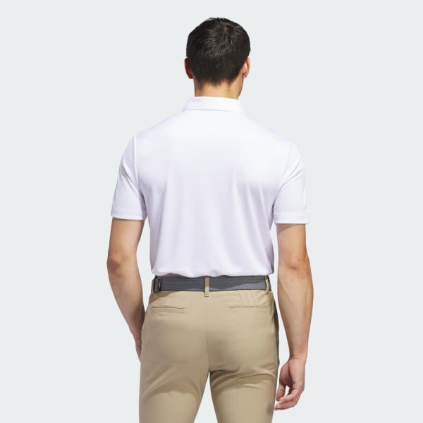  Áo Polo golf adidas Core hoạ tiết 3 sọc Nam - IU4344 